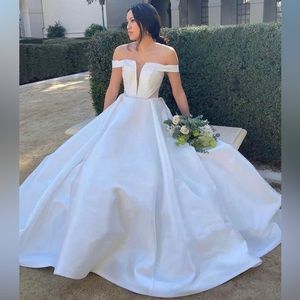 Martina Liana Ballgown Wedding Dress